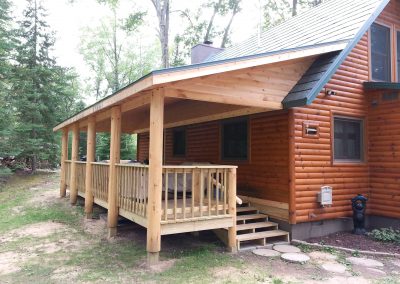 Wrap Around Deck