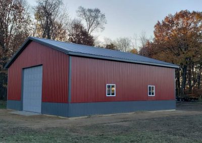 Pole Barn Build