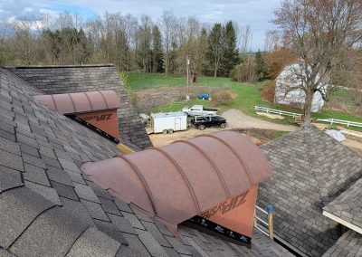 curved roofing concave convex barrel dormer